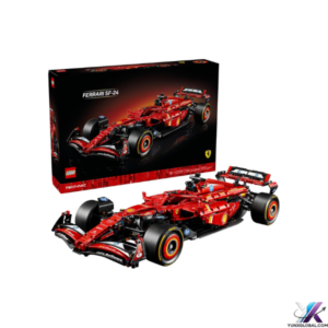 LEGO Technic Ferrari SF-24 F1 Model Car Kit - Building Set for Adults, Ages 18+ with Realistic Features - Ferrari DIY Craft for Display - Gift Idea for F1 Fans - 42207