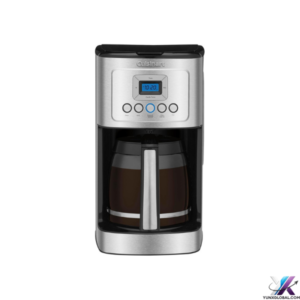 Cuisinart 14-Cup Coffee Maker, Programmable PerfecTemp Glass Carafe Coffee Machine with 1-4 Cup Setting, Brew Strength Control and Pause, Stainless Steel, DCC-3200NAS