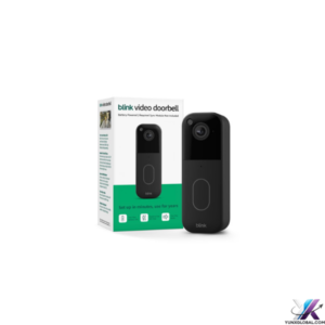 Blink Video Doorbell – Head-to-toe HD view, two-year battery life, and simple setup. Required Sync Module not included – Add-On (Black)
