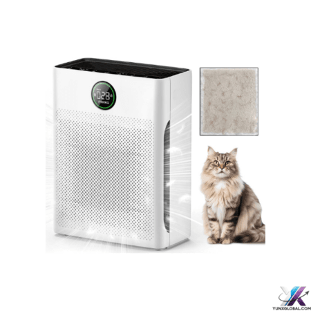 Air Purifiers for Home Large Room up to 2200sq.ft, MOOKA Air purifier for Home Pets with Washable Filter