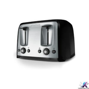 BLACK+DECKER 4-Slice Toaster, Extra Wide Slots, 7 Shade Settings, 1400 Watts, Frozen and Bagel Buttons, Toast Shade Selector, Extra Lift